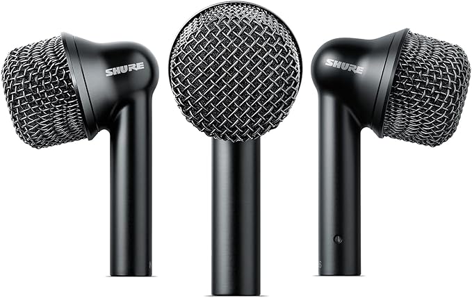Shure シュア NXN6-3PK Nexadyne 6 スーパーカーディオイド ダイナミック タム スネア ドラム マイクロホン 3本セット NXN6-3PK-J