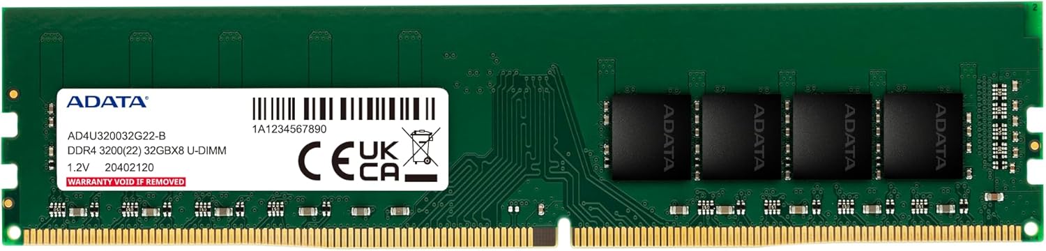 【エイデータ】 PCメモリ DDR4 3200 32GB AD4U320032G22-SGN-I