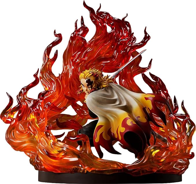 鬼滅の刃 煉獄杏寿郎 完全版 1/4スケール プラスチック製 塗装済み完成品フィギュア