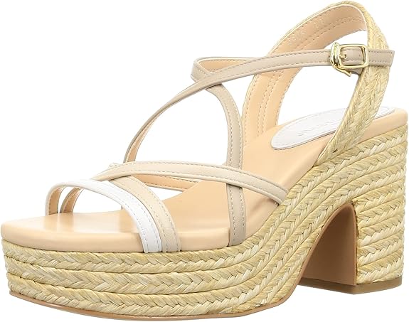 [ジルスチュアート シュー] サンダル ラフィア風プラットフォームサンダル レディース 6505