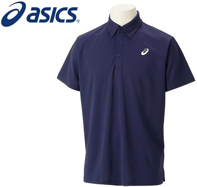 [アシックス] トレ－ニングウェア ドライボタンダウンポロシャツ 2031E022 メンズ S