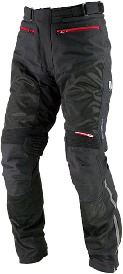 [コミネ] バイク用 パンツ ツアラーメッシュパンツ-レーマ ブラック S PK-711 706 春夏秋向け プロテクター メッシュ素材 CE規格 ストレッチ素材