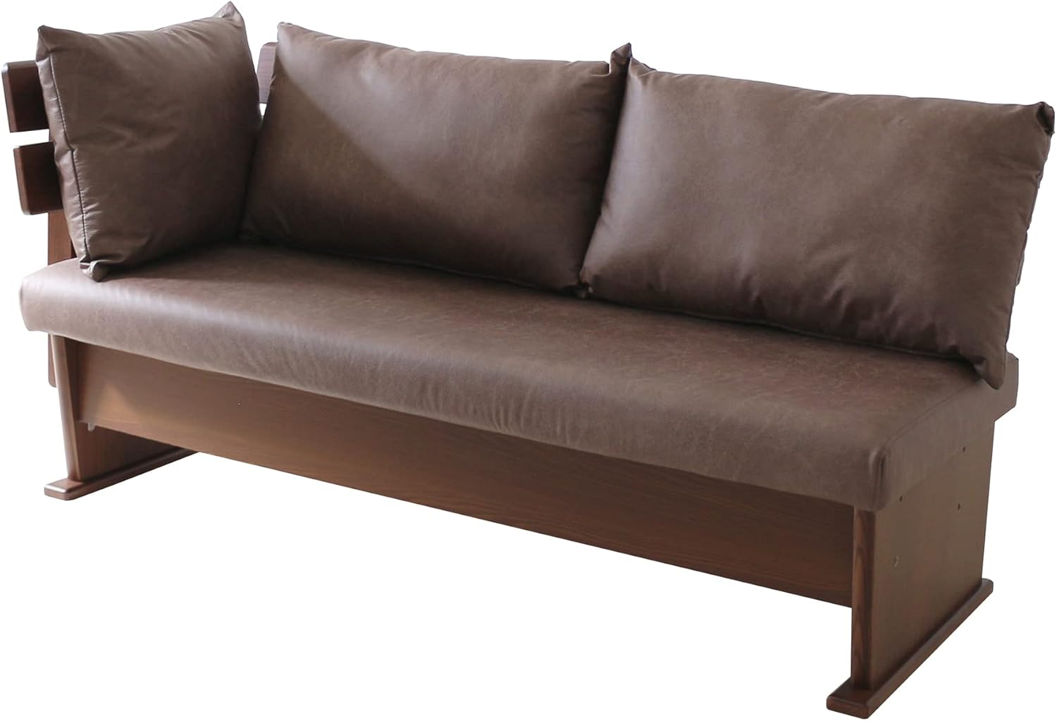 関家具(Sekikagu) ソファ ブラウン 2P肘付き 371953